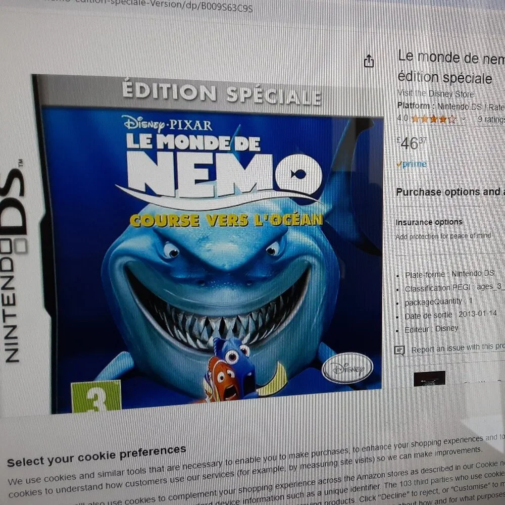 COPY - Nintendo DS - Le Monde de Nemo (French language version)